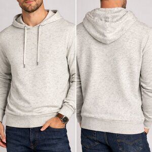 Men's GOODFELLOW & CO Sweater Hoodie with Hood Heather Grey Size LARGE  (List2)